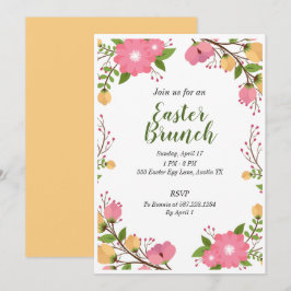Osterbrunch-Party Einladung