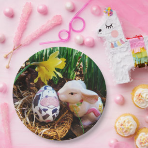 Osterbrunneneier Pappteller