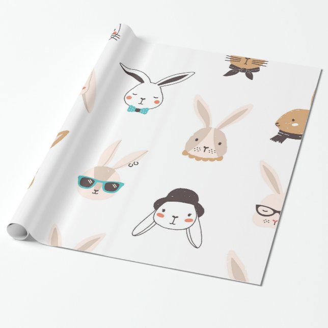 OsterBunnies Geschenkpapier (Ungerollt)