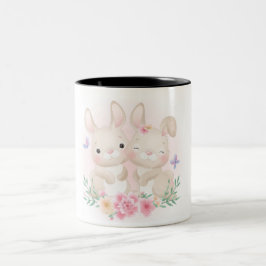 OsterBunnies Zweifarbige Tasse
