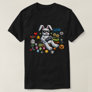 Osterbunny Gamer Halloween Video Game-Geschenk T-Shirt