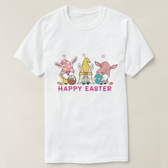 Osterbunny Gnomes T - Shirt (Design vorne)