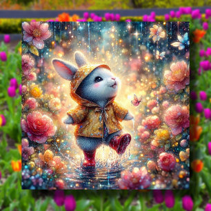 Osterbunny Raine Day Adventure Christlich Feiertagskarte