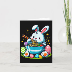 Osterbunny Ramen Kawaii Japanisch Noodle Frauen Ki Karte