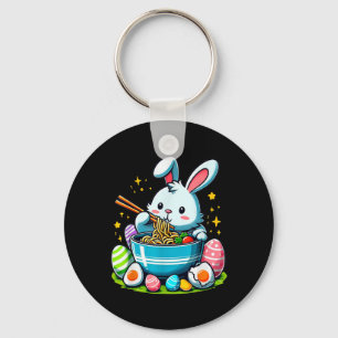 Osterbunny Ramen Kawaii Japanisch Noodle Frauen Ki Schlüsselanhänger