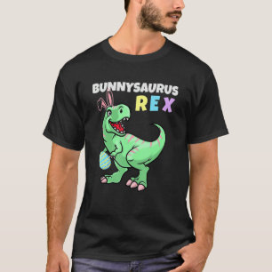 Osterbunnysaurus Rex Cool Trex Oster Dinosaurier B T-Shirt