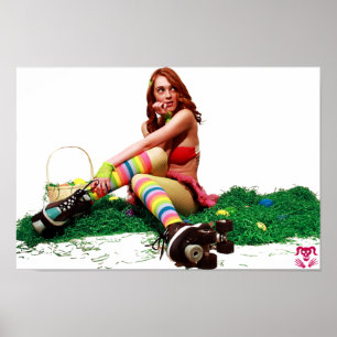 OsterButton auf Poster