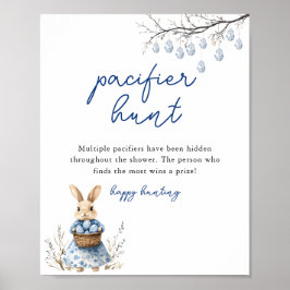 OsterChinoiserie Schnuller Kinderdusche Poster