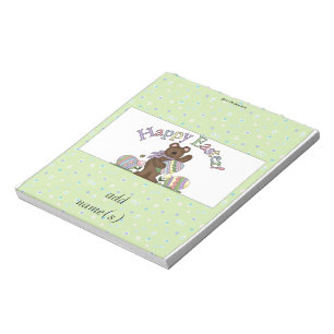 Ostercreme-Bar Wrapper-Gastgeschenk-Geschenk Notizblock