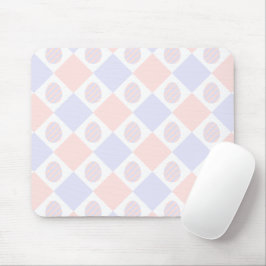 Osterdiamantmuster mit dekorierten Eiern Mousepad