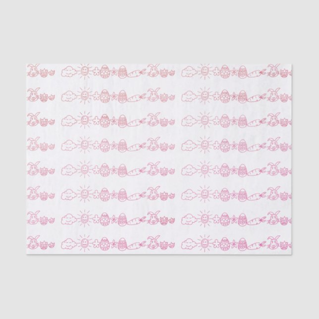 Osterdoodles Seidenpapier (Vorderseite)