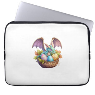 Osterdrachen Tag Liebt das Sammeln von Ostereiern  Laptopschutzhülle