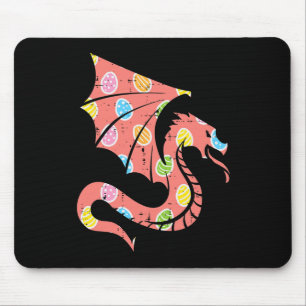 Osterdracheneier Jagd Frauen Mädchen Jungen Kinder Mousepad
