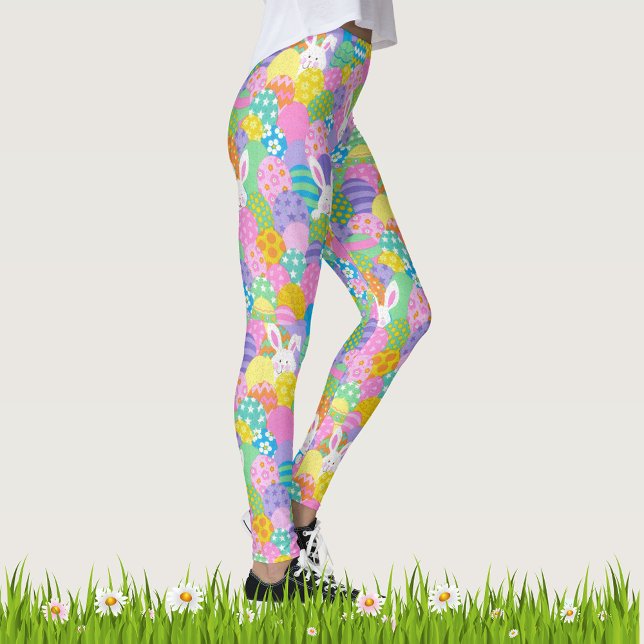 OSTERE Leggings Bunny Egg Yoga Pants Girls (Von Creator hochgeladen)