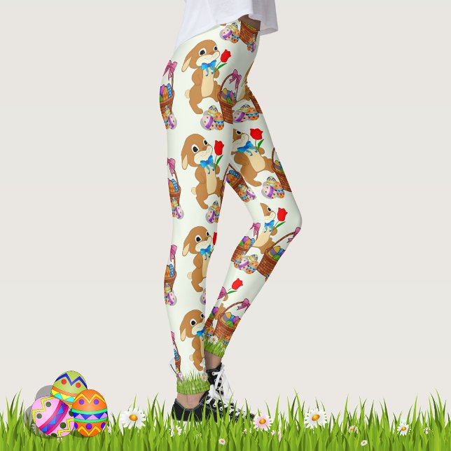OSTERE Leggings Bunny Egg Yoga Pants Girls (Von Creator hochgeladen)