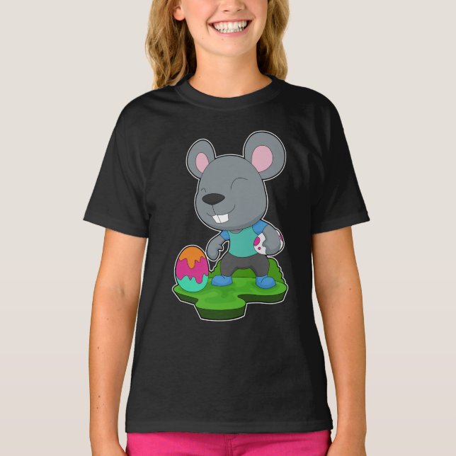 Osterei der Maus T-Shirt (Vorderseite)