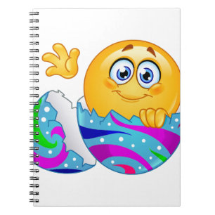 Osterei Emoji Notizblock