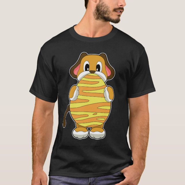 Osterei für Hunde T-Shirt (Vorderseite)