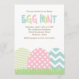 Osterei-Jagd Einladung