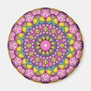 Osterei-Kaleidoskop Magnet