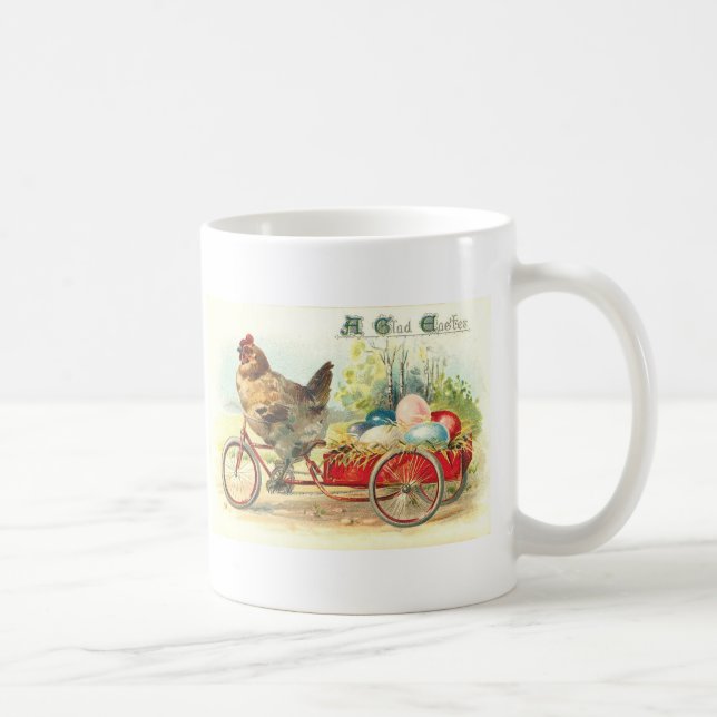 Osterei-Zustelldienst Kaffeetasse (Rechts)