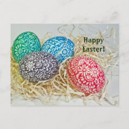 Ostereier 2 Ostern Postkarte