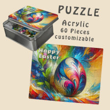 Ostereier abstrakter, lebhafter Farbfluss -