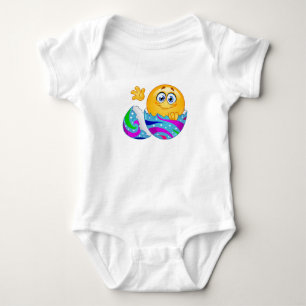 Ostereier Emoji Baby Strampler