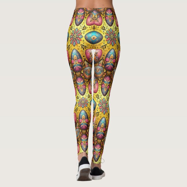 OSTEREIER ~ Extravaganza 3D ~ Leggings (Rückseite)
