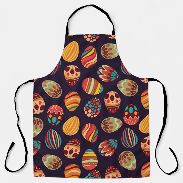 Ostereier: festliches nahtloses Design. Schürze (Vorderseite)