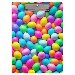 Ostereier/Frühling in hellen Farben Klemmbrett