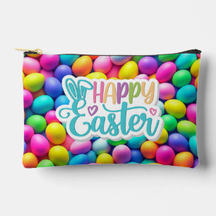 Ostereier/Frühling in hellen Farben Zubehörtasche