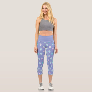 Ostereier/Frühlingspalette Capri Leggings