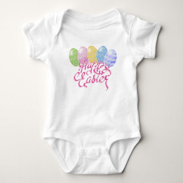 Ostereier für Kinder, Ostern, Ostergeschenke Baby Strampler (Vorderseite)