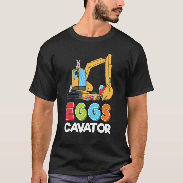 Ostereier für Kleinkinder - Eierkavator 1 T-Shirt (Vorderseite)
