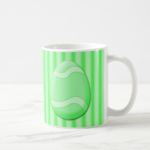 Ostereier (grün) Kaffeepause Tasse
