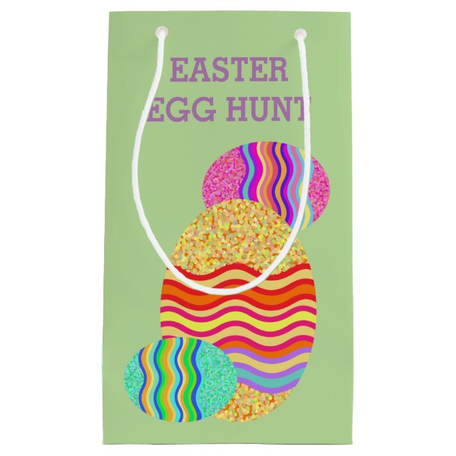 Ostereier Hunt Ostern Sonne und Eier Kleine Geschenktüte (Vorderseite)