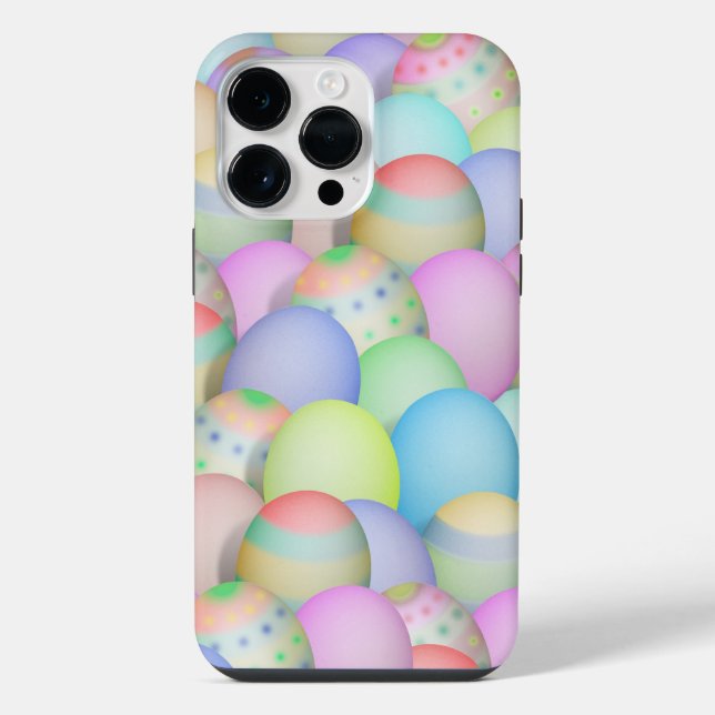 Ostereier in Farbe iPhone 14 Pro Max Hülle (Rückseite)