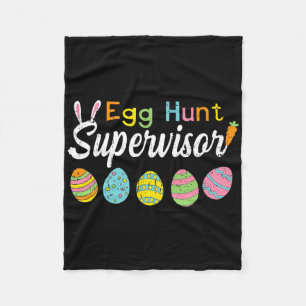 Ostereier-Jagd-Aufseher Lustige Ostern-Shirts Mama Fleecedecke