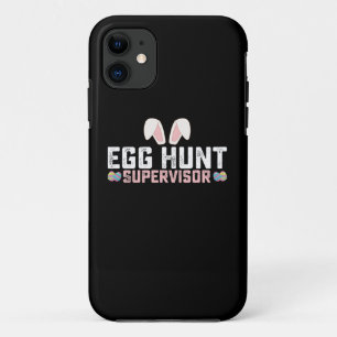 Ostereier-Jagd-Aufseher Lustiger Osterhase Kaninch Case-Mate iPhone Hülle