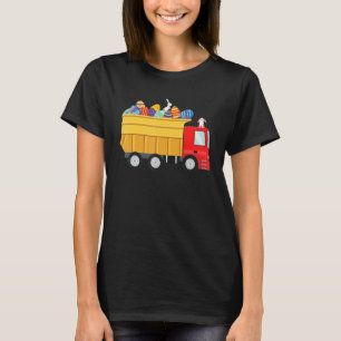 Ostereier Jagd LKW Liebhaber Kleinkind Junge T-Shirt