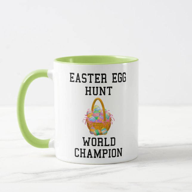 Ostereier Jagd Weltmeister der Ostern Tasse (Links)