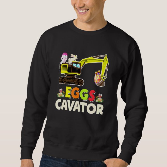Ostereier Jagdkostüm für Kleinkinder Eierhöhle Sweatshirt (Vorderseite)