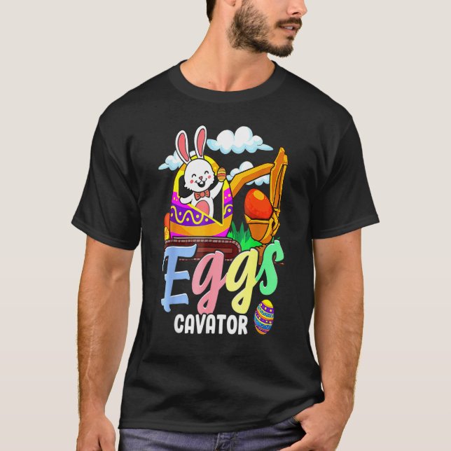 Ostereier Jagdkostüm für Kleinkinder Eierhöhle T-Shirt (Vorderseite)
