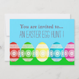 Ostereier Jagen Ostern Party niedlich Ostern Eier Einladung