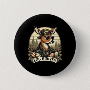 Ostereier-Jäger Hirsch Bock Rückwärts Mütze Hirsch Button
