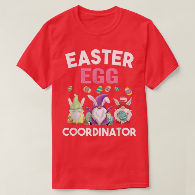Ostereier-Koordinator Funny Boys Girls Teens Cool T-Shirt (Design vorne)