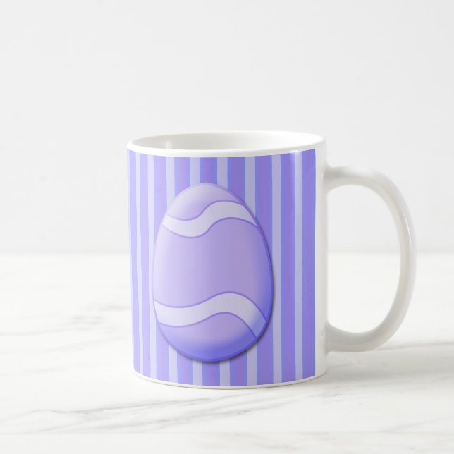 Ostereier (Lila) Kaffee Tasse (Rechts)