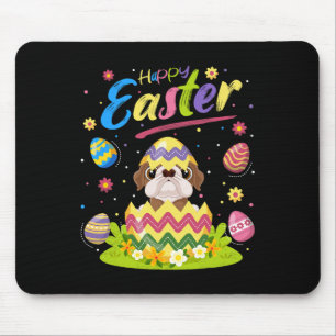 Ostereier Lover American Bulldog Happy Oaster Mousepad