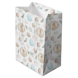 Ostereier Muster Frühlingshütte Mittlere Geschenkt Geschenktüte